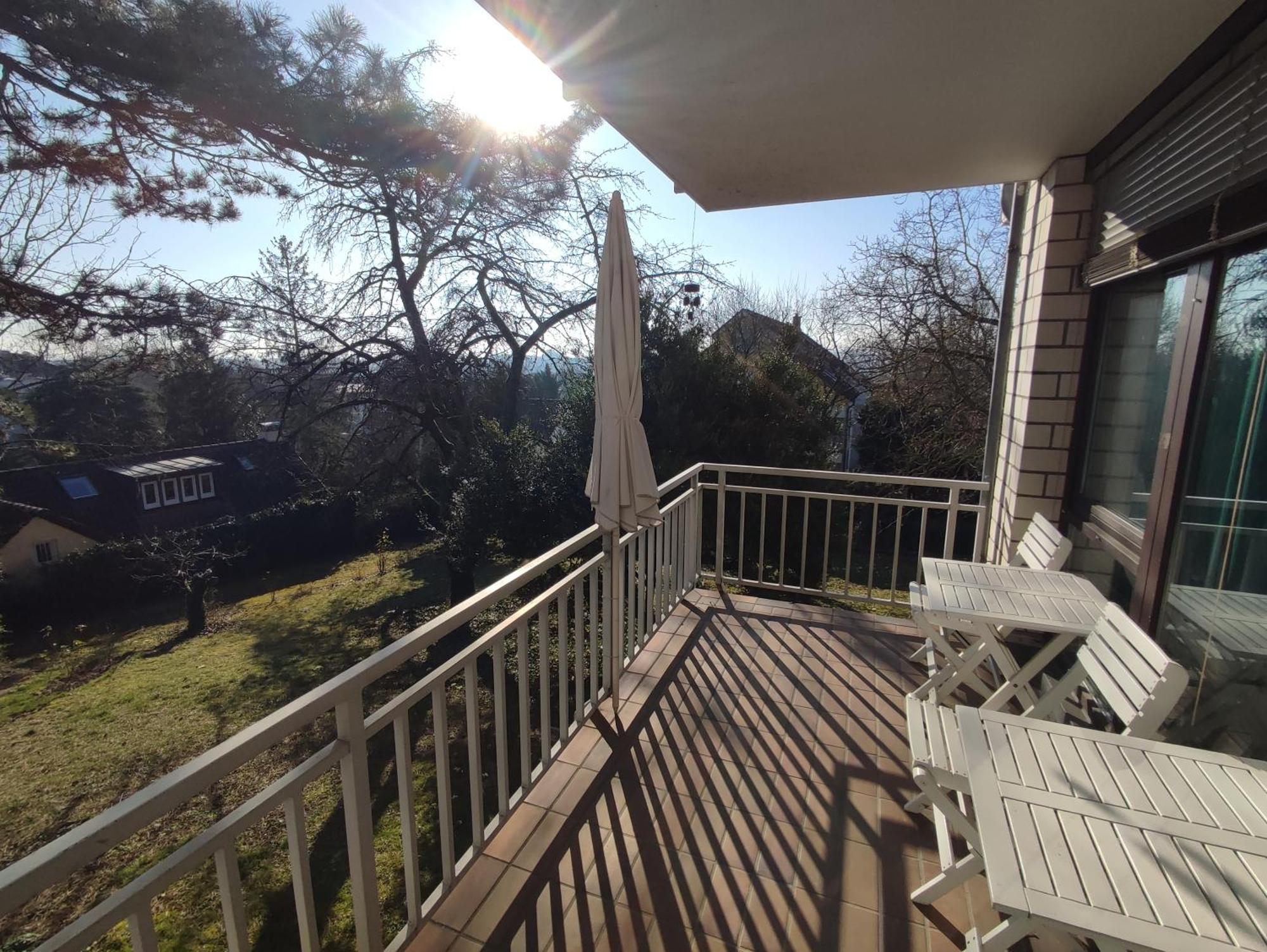 Workation Nature View Mit Balkon, Indoor Pool, Kueche Tiefgarage Auf Anfrage Βιζμπάντεν Εξωτερικό φωτογραφία